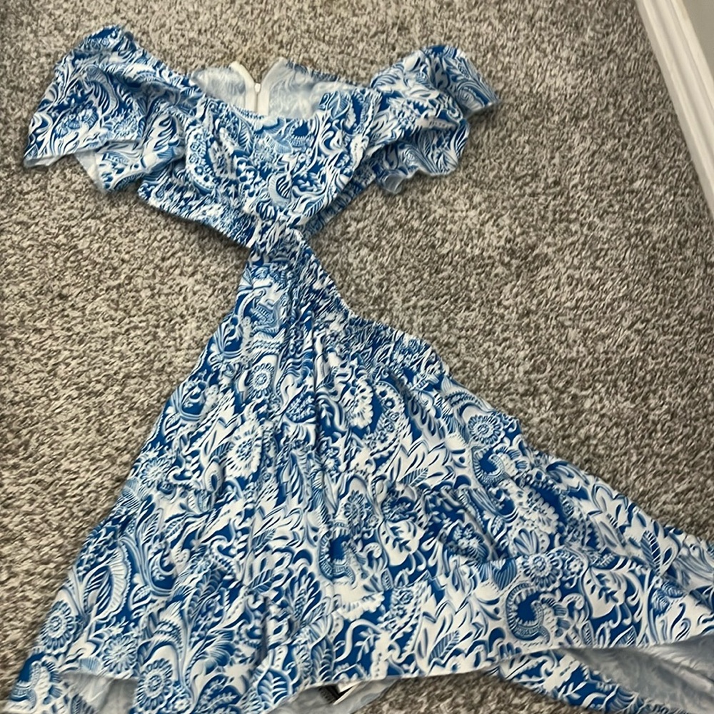 Cute blue dress from SHEIN